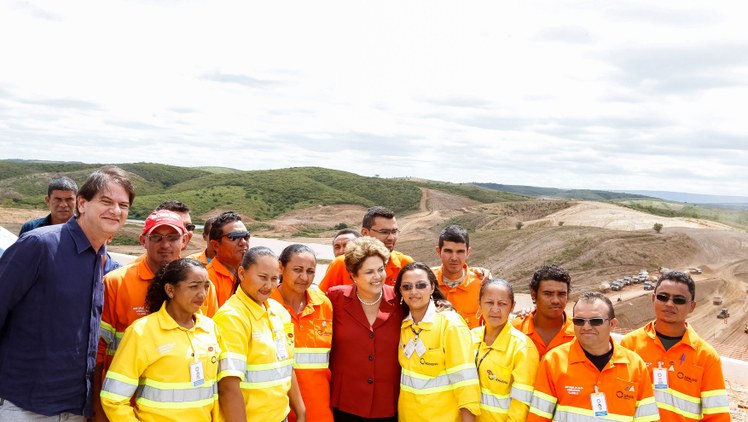 Visita à Barragem de Jati, do Projeto de Integração do Rio São Francisco - PISF - 02