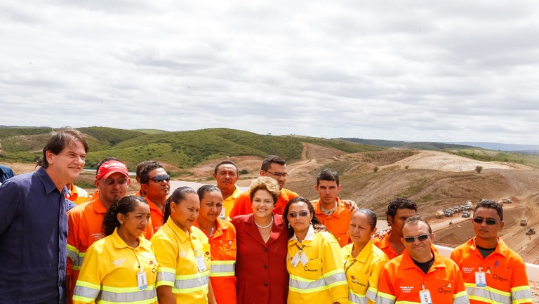 Visita à Barragem de Jati, do Projeto de Integração do Rio São Francisco - PISF - 01