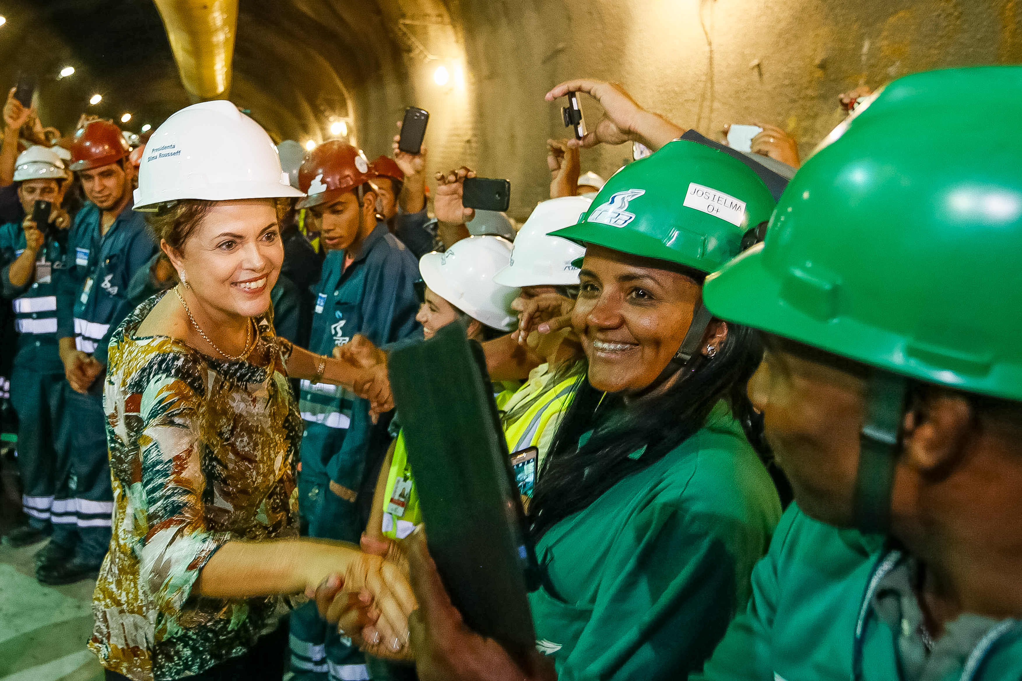 Visita à Travessia do Túnel de Conexão entre São Conrado e a Barra na Linha 4 do Metrô - Trackmobile - 04