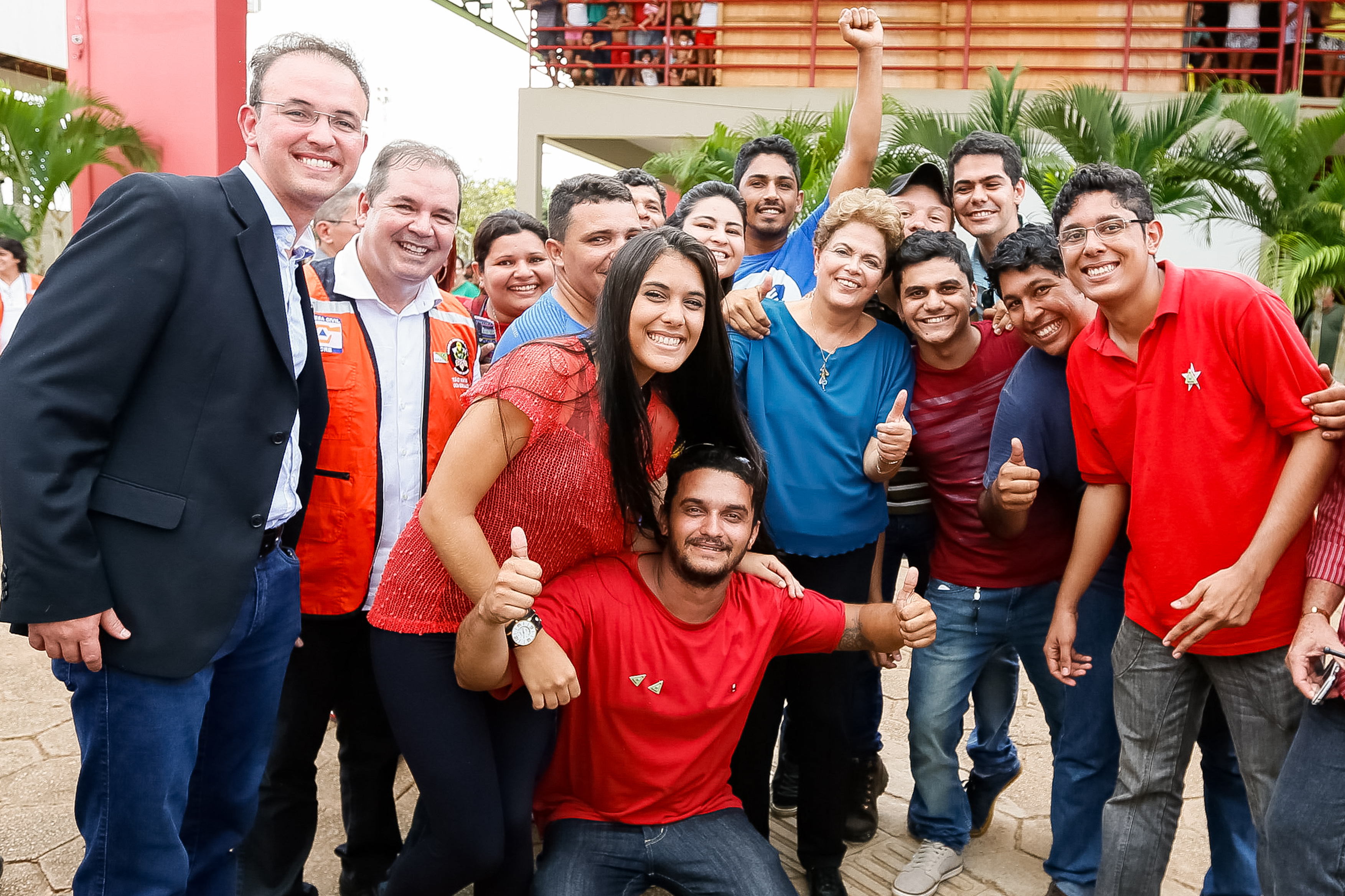 Visita ao alojamento das vítimas das áreas alagadas - 02