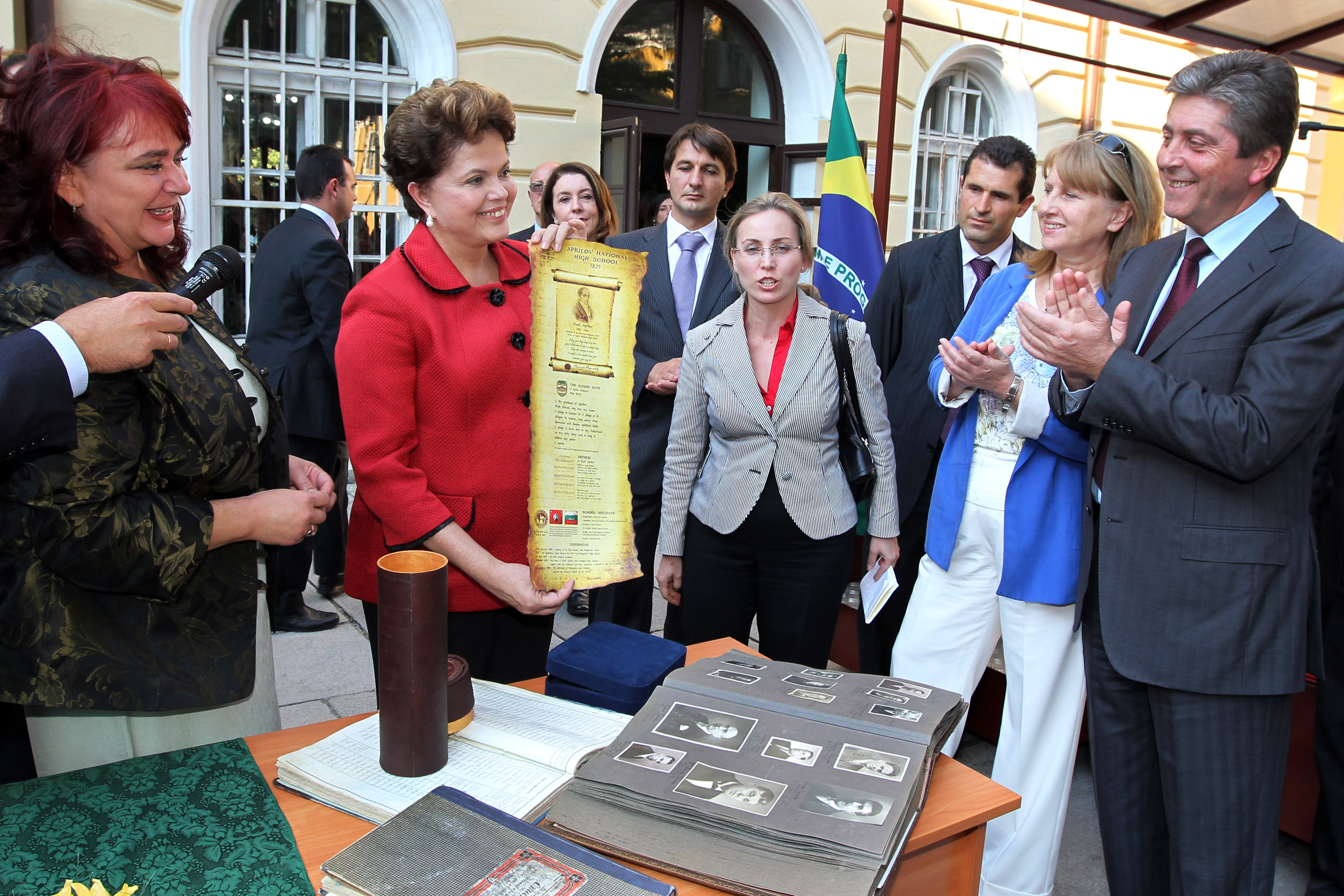 Visita ao Colégio Vassil Aprilov