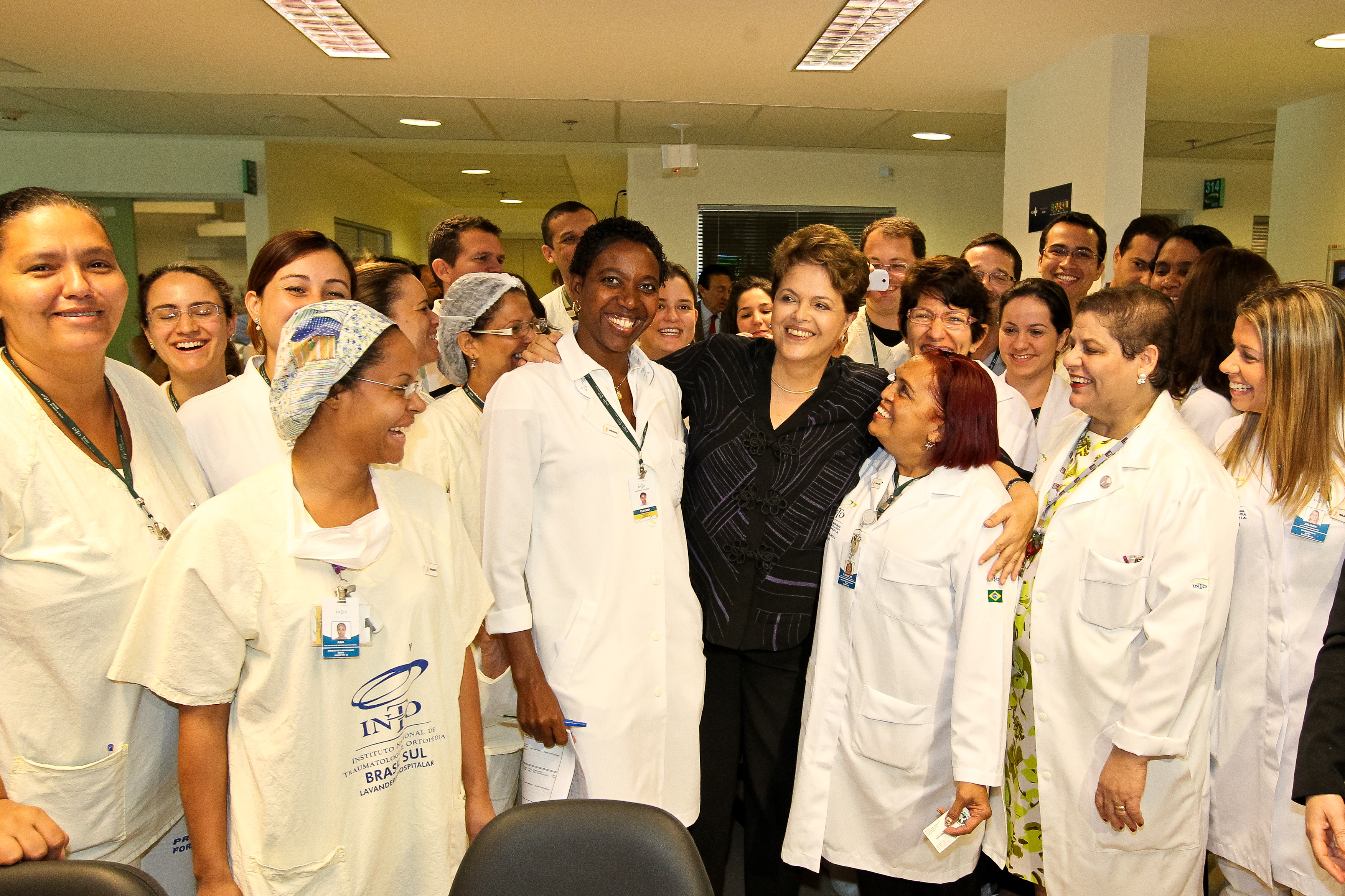 Visita ao Instituto Nacional de Traumatologia e Ortopedia Jamil Haddad (Into)