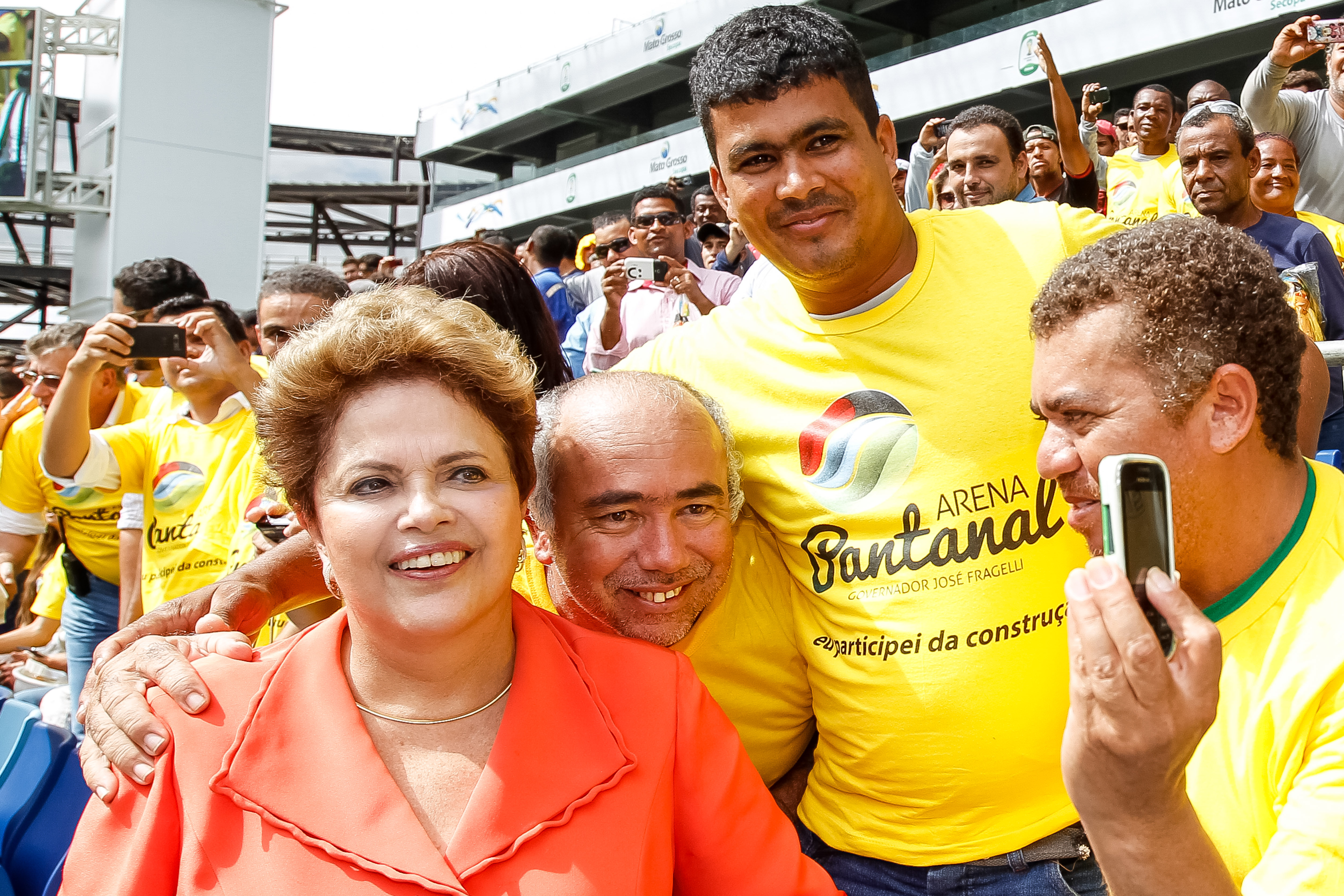 Visita às obras da Arena Pantanal - 05