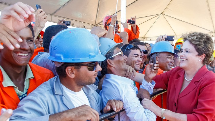 Visita às obras da Estação de Bombeamento - EBI-1, do Projeto de Integração do Rio São Francisco - PISF - 08