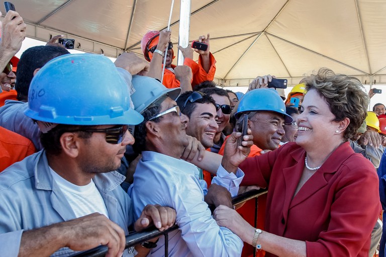 Visita às obras da Estação de Bombeamento - EBI-1, do Projeto de Integração do Rio São Francisco - PISF - 10 Visita às obras da Estação de Bombeamento - EBI-1, do Projeto de Integração do Rio São Francisco - PISF - 10