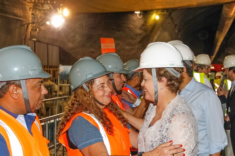 Visita às obras da Estação São Conrado e deslocamento pelo túnel da Linha 4 do Metrô do Rio de Janeiro - 06