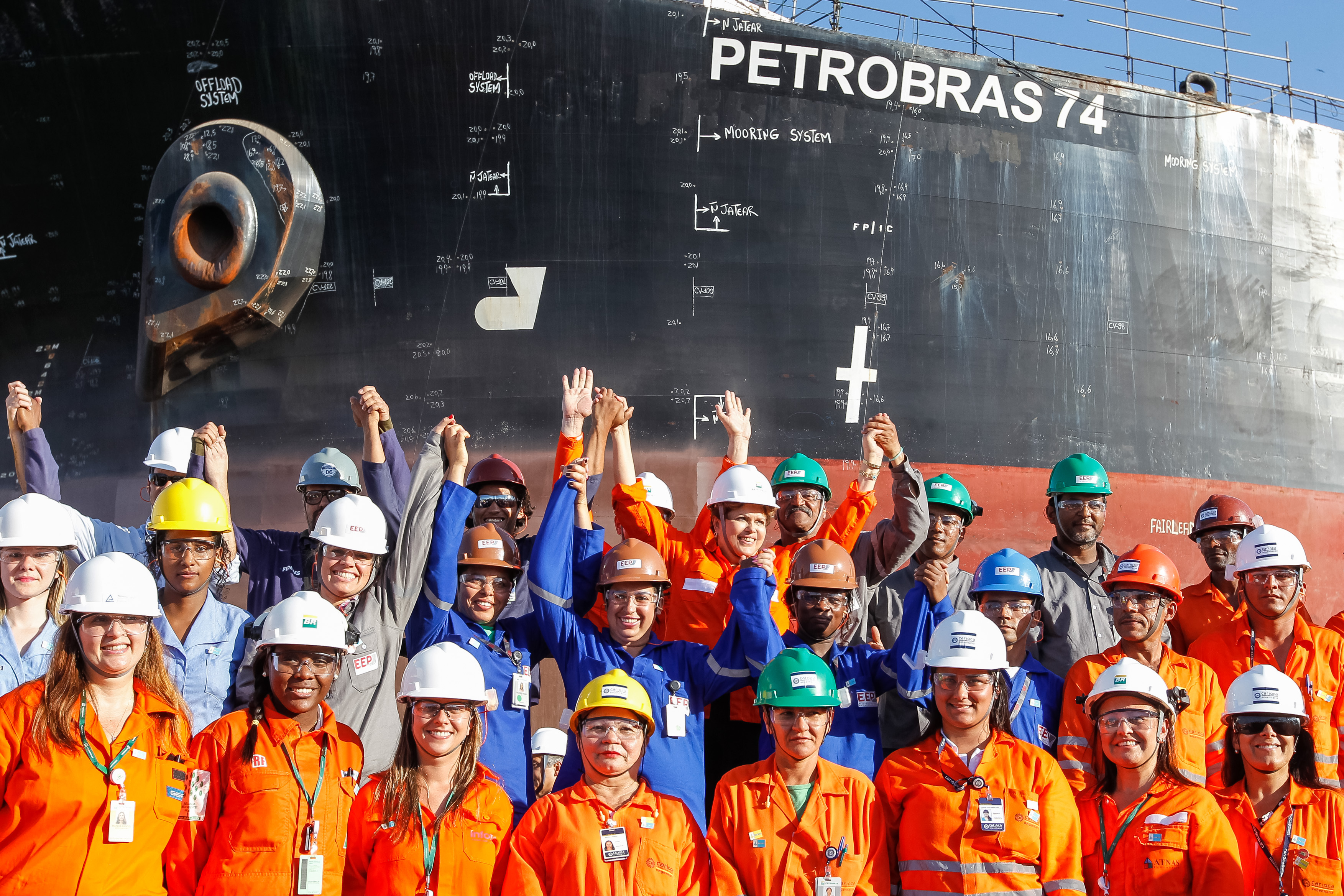 Visita às obras da P-74 no Estaleiro Inhaúma - 16