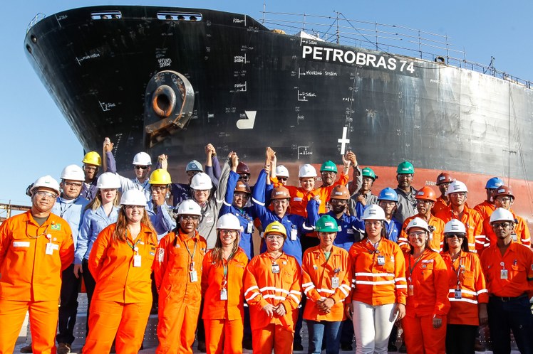 Visita às obras da P-74 no Estaleiro Inhaúma - 14