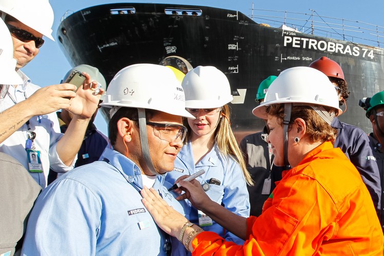 Visita às obras da P-74 no Estaleiro Inhaúma - 07