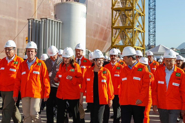 Visita às obras da P-74 no Estaleiro Inhaúma - 08