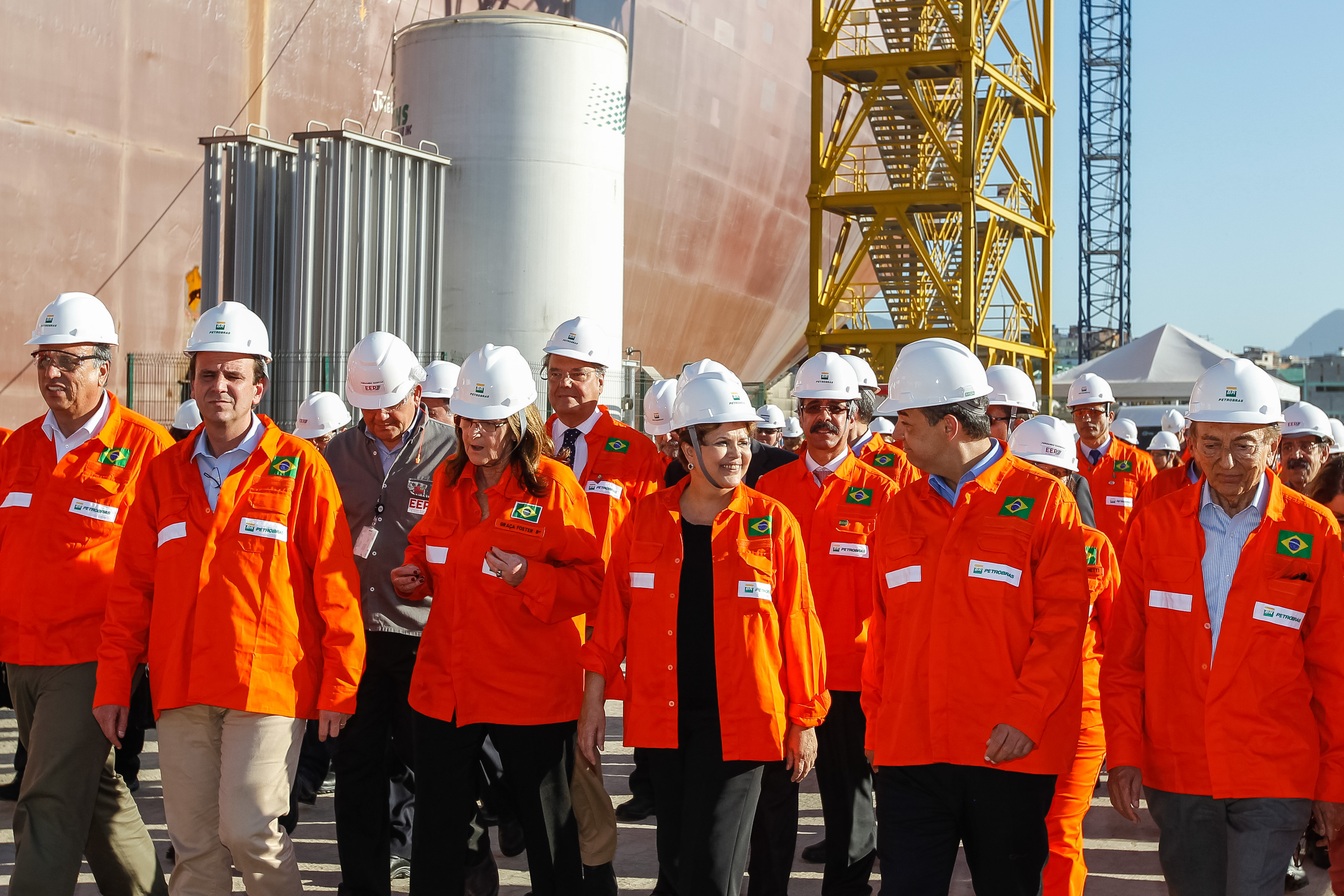 Visita às obras da P-74 no Estaleiro Inhaúma - 08
