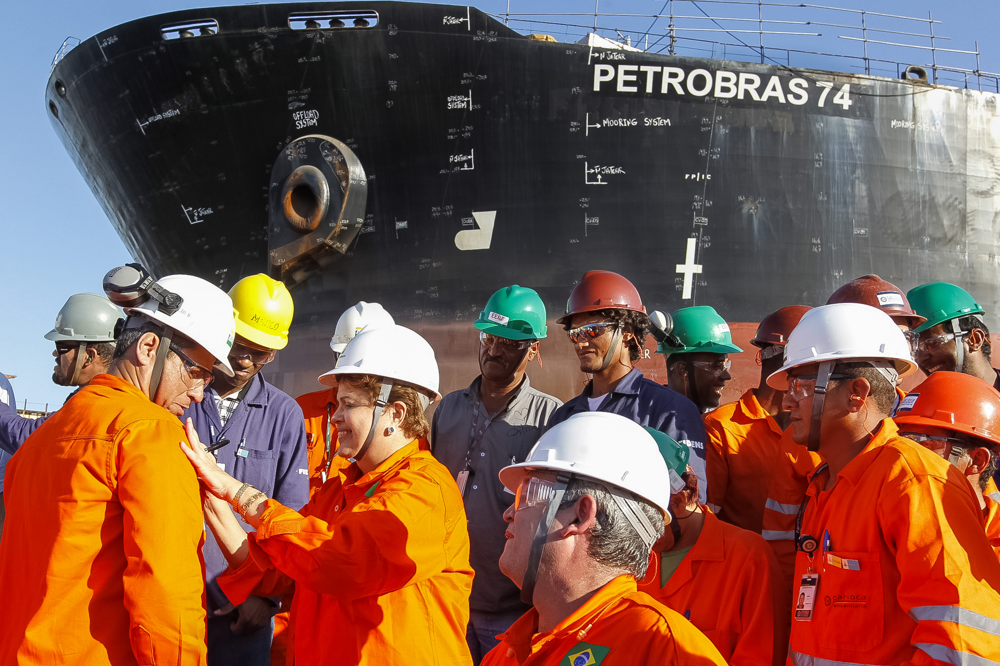 Visita às obras da P-74 no Estaleiro Inhaúma - 02