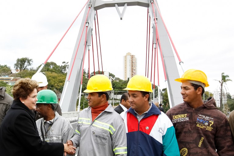 Visita às obras do corredor Avenida Padre Cacique/Beira Rio e abertura ao tráfego do Viaduto Pinheiro Borda - 05 Visita às obras do corredor Avenida Padre Cacique/Beira Rio e abertura ao tráfego do Viaduto Pinheiro Borda - 05