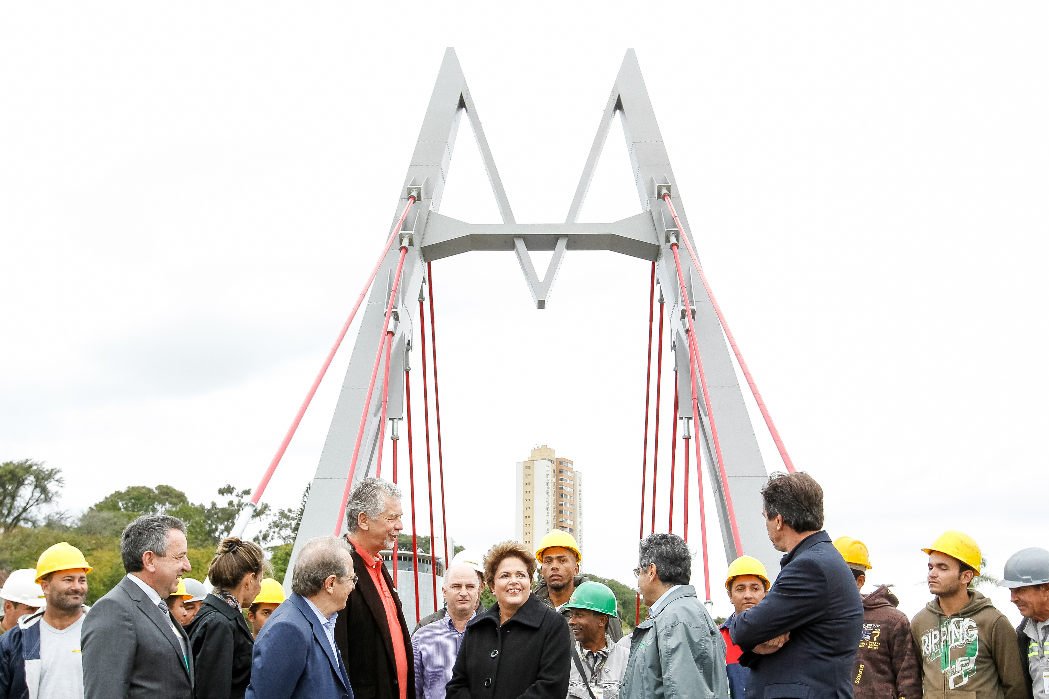 Visita às obras do corredor Avenida Padre Cacique/Beira Rio e abertura ao tráfego do Viaduto Pinheiro Borda - 02