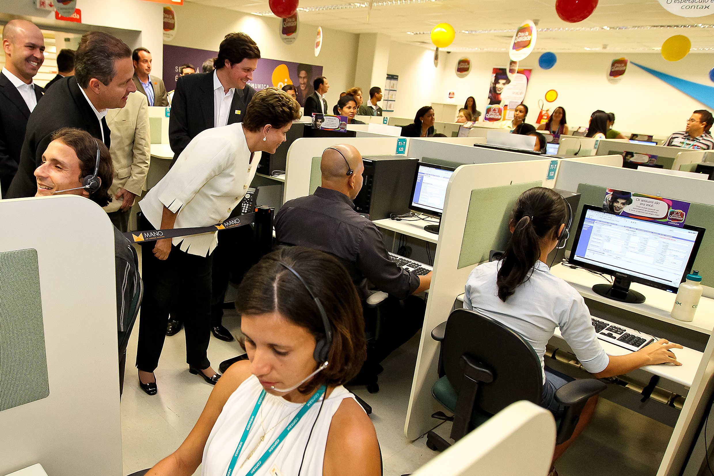 Visita de Inauguração das Instalações da Empresa Contax Contact Center 3