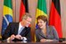 Dilma Rousseff e o presidente da Alemanha, Christian Wulff, em declaração conjunta à imprensa 1