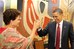 Presidenta Dilma Rousseff e o presidente dos Estados Unidos, Barack Obama, brindam 1