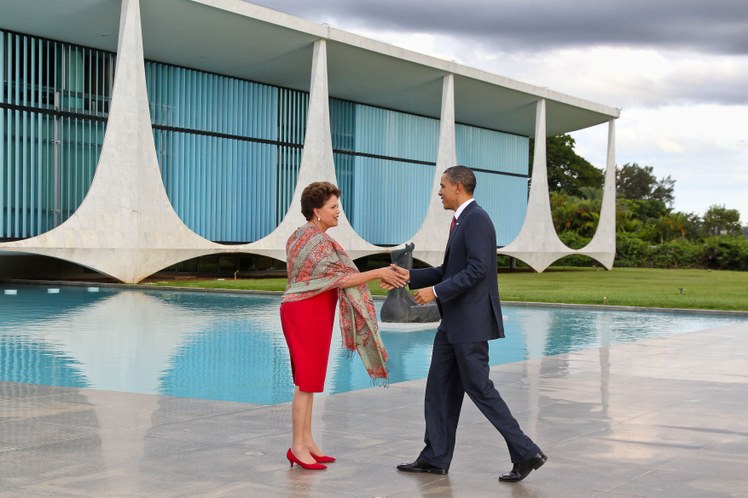 Presidenta Dilma Rousseff recebe, no Palácio da Alvorada, o presidente dos Estados Unidos, Barack Obama 3