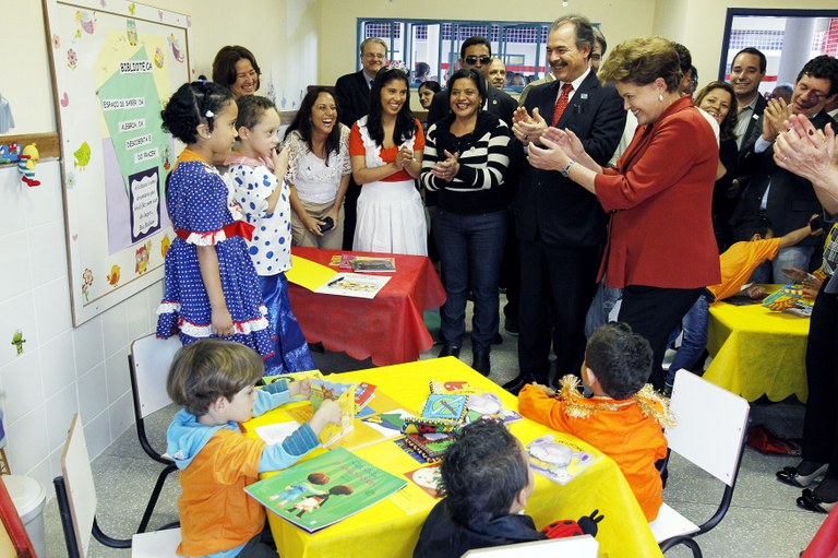 Visita inaugural à escola de educação infantil do Proinfância - 03