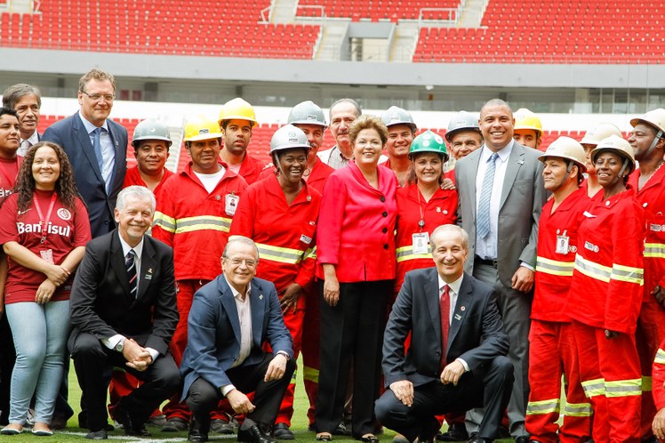 Visita inaugural ao Estádio Arena Beira-Rio - 01