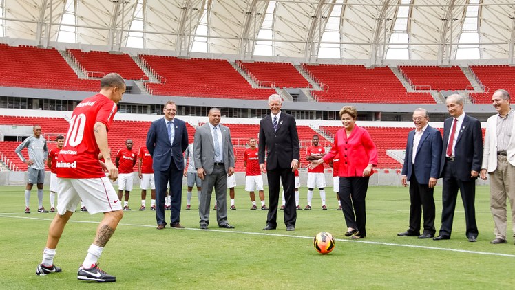 Visita inaugural ao Estádio Arena Beira-Rio - 02
