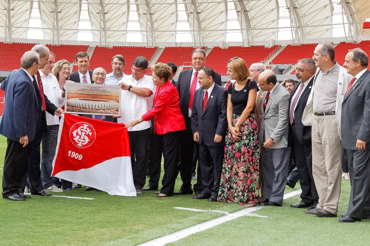 Visita inaugural ao Estádio Arena Beira-Rio - 06