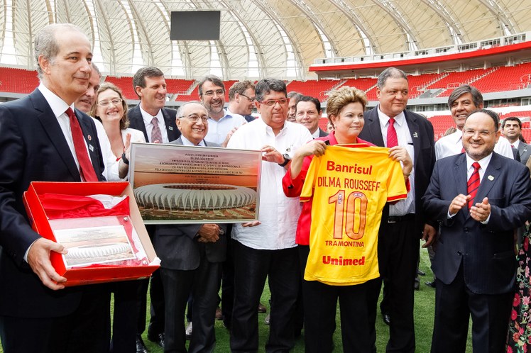 Visita inaugural ao Estádio Arena Beira-Rio - 07