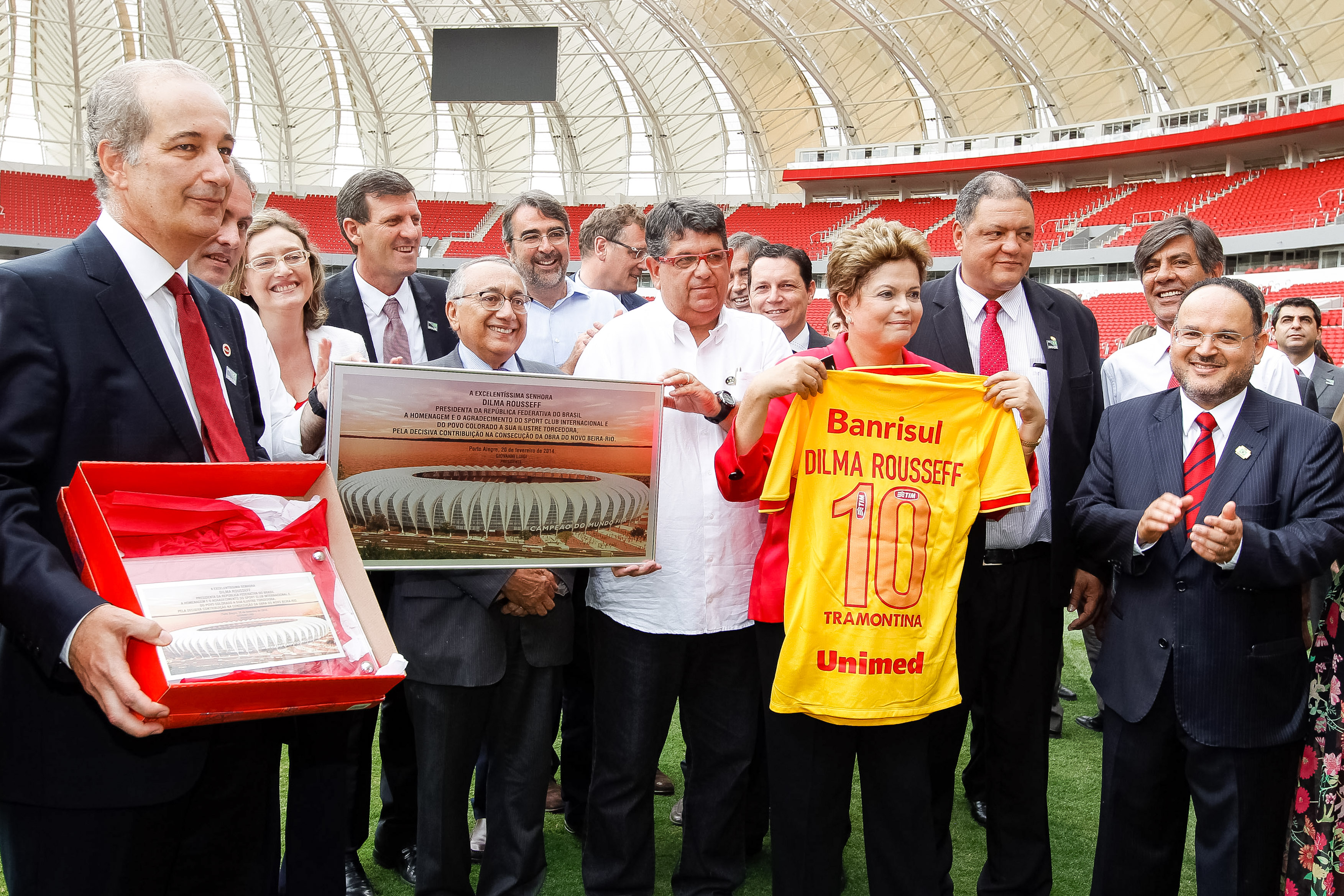 Visita inaugural ao Estádio Arena Beira-Rio - 07