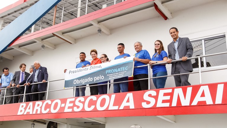 Visita inaugural do Barco-Escola Samaúma II - 05