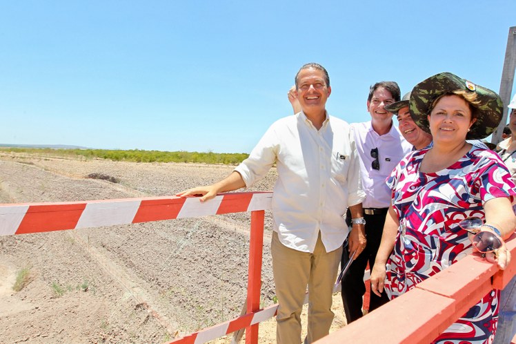 Vistoria às obras do lote 13 e do canal de aproximação - 3