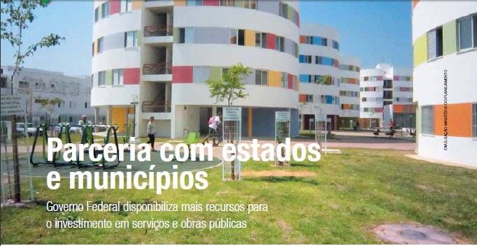 Parceria com estados e municípios