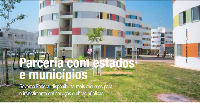 Parceria com estados e municípios