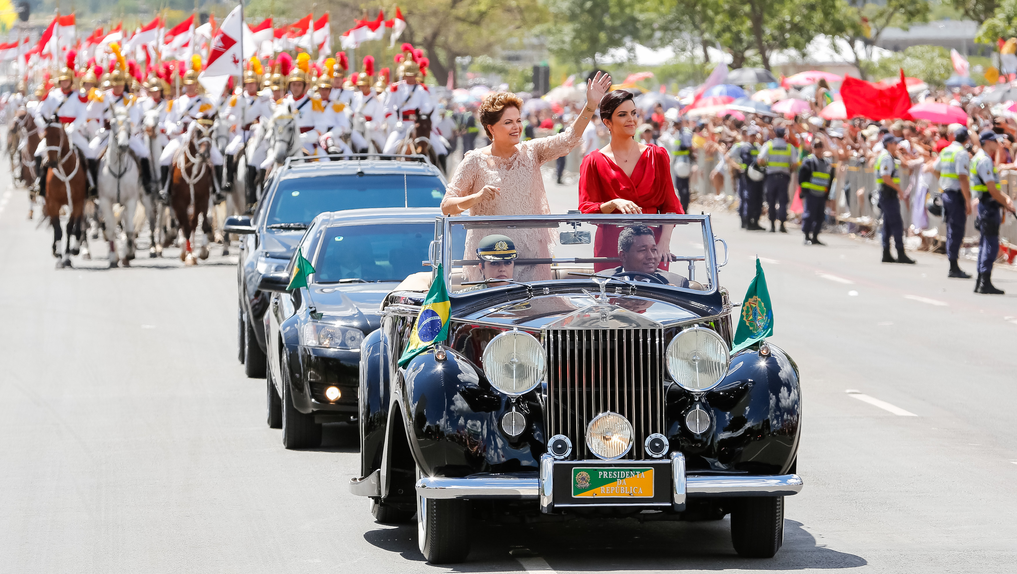 Cerimônia de posse do segundo mandato da Presidenta da República Dilma Rousseff e do Vice-Presidente da República Michel Temer. Brasília - DF, 01/01/2015
