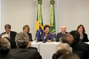 Presidenta Dilma Rousseff durante reunião com membros do Fórum Nacional da Indústria. Brasília-DF, 02/08/2011 