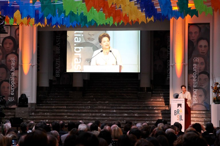  Presidenta Dilma Rousseff participa da Cerimônia de Abertura do Festival Europalia. Bruxelas - BEL, 04/10/2011