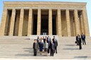 Presidenta Dilma Rousseff durante visita ao Memorial Atatürk. Ancara - TUR, 07/10/2011