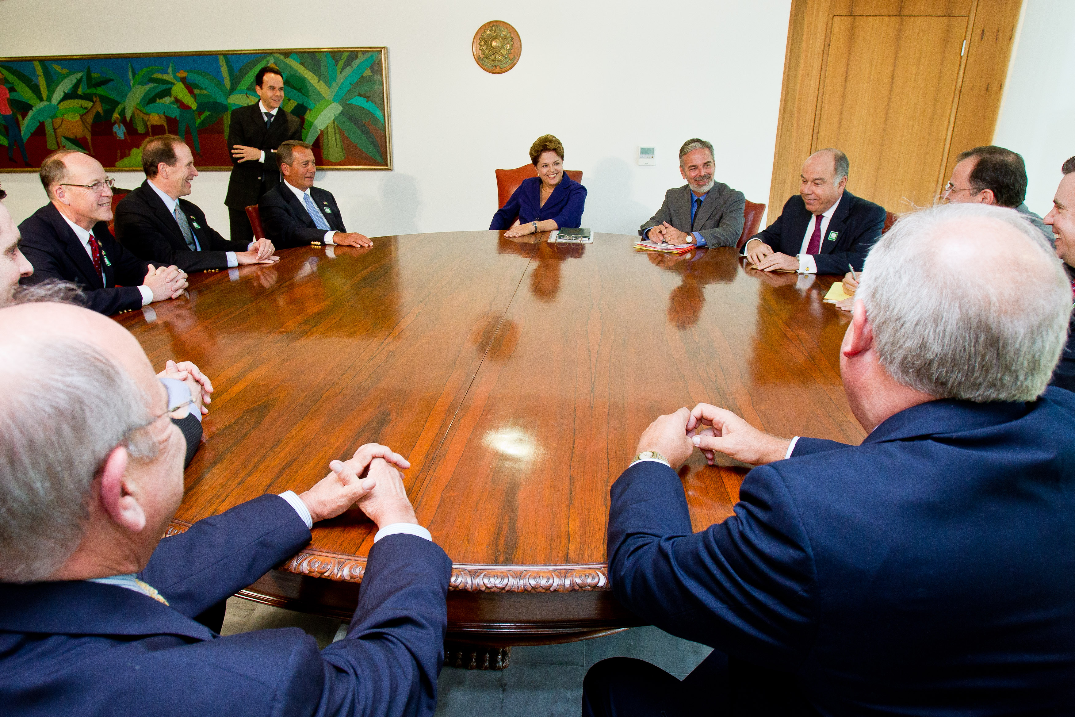 Deputado John Boehner Presidente da Câmara dos Representantes (R-OH) e Parlamentares dos Estados Unidos da América. Brasília - DF, 10/01/2012 