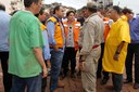 Presidenta Dilma Rousseff e o governador do Rio de Janeiro, Sérgio Cabral, visitam áreas atingidas pelas chuvas. Nova Friburgo-RJ, 13/01/2011 