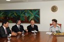 Presidenta Dilma Rousseff durante audiência no Palácio do Planalto com o Governador de Rondônia, Sr. Confúcio Moura. Brasília-DF, 14/09/2011
