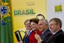 Presidenta Dilma Rousseff durante cerimônia de anúncio da expansão da Rede Federal de Educação Superior e Profissional e Tecnológica. Brasília-DF, 16/08/2011  