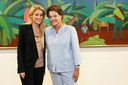 Presidenta Dilma Rousseff e a cantora Shakira durante encontro no Palácio do Planalto. Brasília-DF, 17/03/2011 