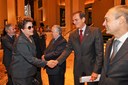  Presidenta Dilma Rousseff recebe cumprimentos no Hotel Waldorf Astoria. Nova Iorque-EUA, 18/09/2011