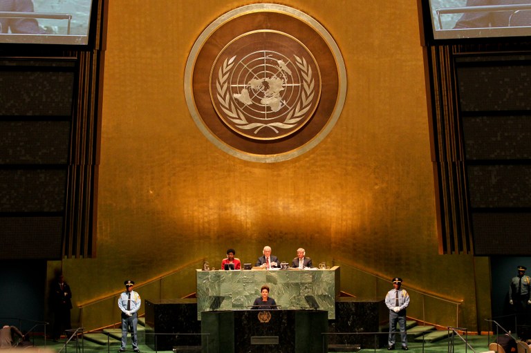 Presidenta Dilma Rousseff participa da Abertura da Reunião de Alto Nível sobre Doenças Crônicas Não-Transmissíveis na Sede da Organização das Nações Unidas (ONU). Nova Iorque-EUA, 19/09/2011