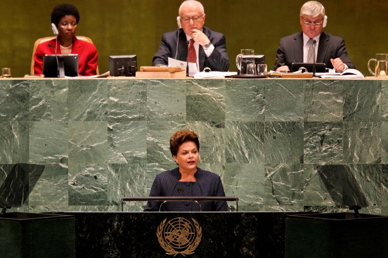 Presidenta Dilma Rousseff participa da Abertura da Reunião de Alto Nível sobre Doenças Crônicas Não-Transmissíveis na Sede da Organização das Nações Unidas (ONU). Nova Iorque-EUA, 19/09/2011