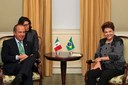 Presidenta Dilma Rousseff durante encontro com o presidente do México, Felipe Calderón no Hotel Waldorf Astoria. Nova Iorque-EUA, 20/09/2011