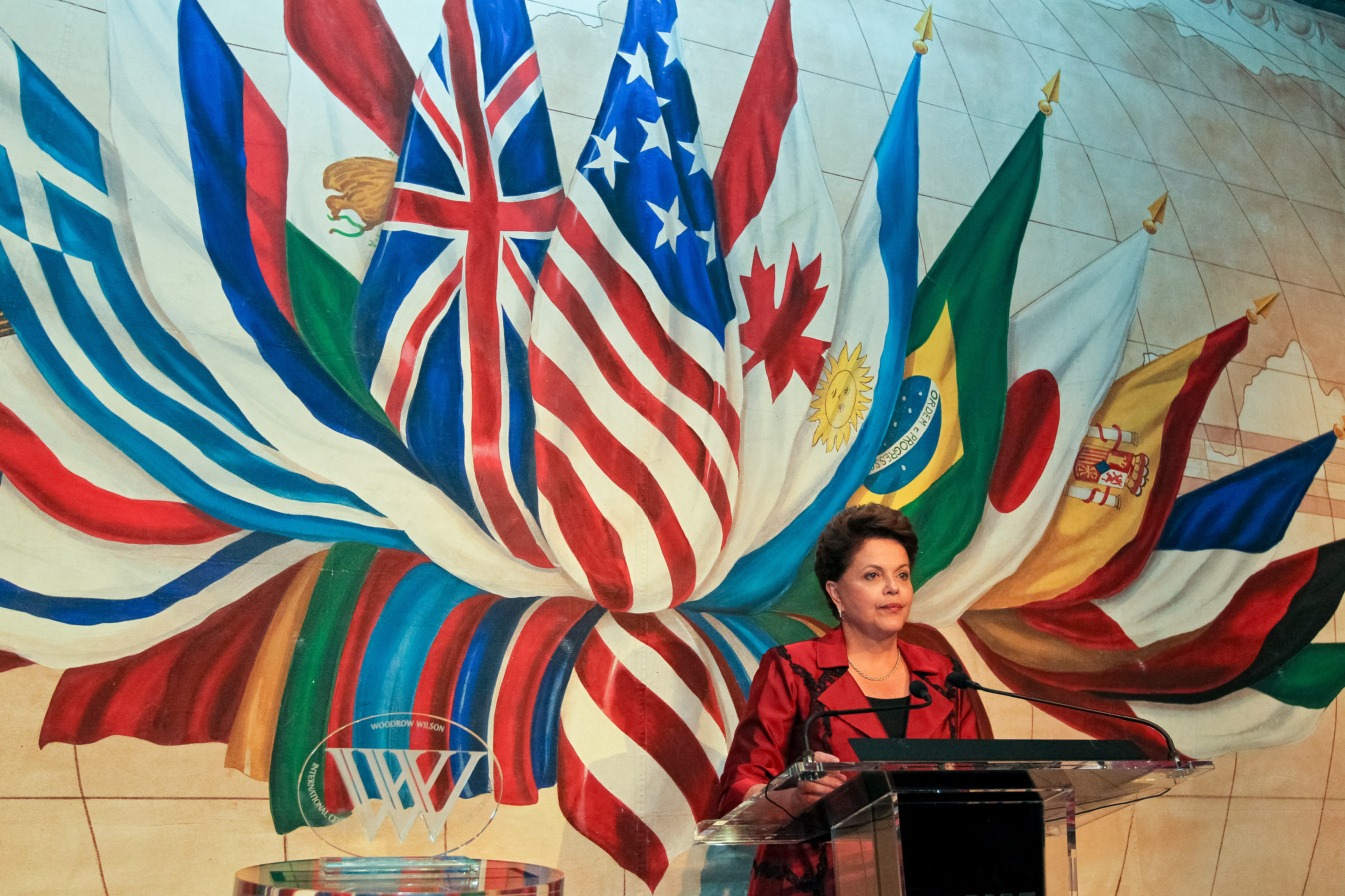 Jantar por ocasião da entrega à Presidenta da República do Prêmio por Serviço Público, oferecido pelo Instituto Woodrow Wilson The Pierre Hotel. Nova Iorque-EUA, 20/09/2011