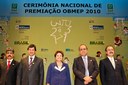 Presidenta Dilma Rousseff participa da cerimônia nacional de premiação da 6ª Olimpíada Brasileira de Matemática das Escolas Públicas. Rio de Janeiro-RJ, 21/06/2011