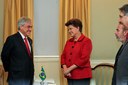 Presidenta Dilma Rousseff durante encontro bilateral com o presidente do Chile, Sebastián Piñera no Hotel Waldorf Astoria. Nova Iorque-EUA, 21/09/2011
