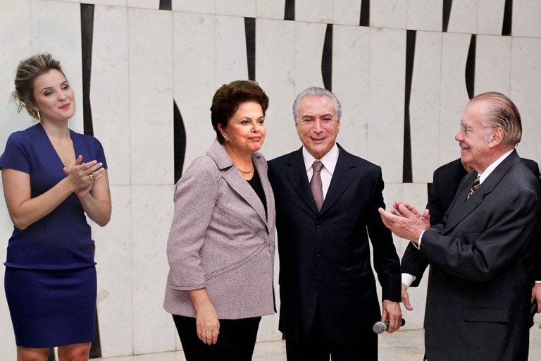 Presidenta Dilma Rousseff durante jantar com parlamentares e ministros do PMDB, oferecido pelo vice-presidente Michel Temer. Brasília-DF, 23/08/2011 