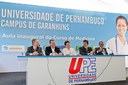 Presidenta Dilma Rousseff participa de aula inaugural do curso de Medicina da Universidade de Pernambuco - Campus de Garanhuns (Garanhuns-PE, 30/08/2011)